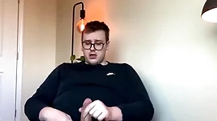Heavy top's fat load of shit explodes with jizz!