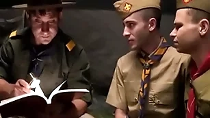 Scary camp folkloric