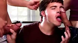 Fresh and spry stepbrotherly dicks - paul canon, dakota young, calvin chambers