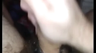 Stroking my thick horseshit ornament 2