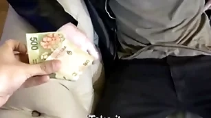 Spanish latino cab driver paid cash wits stranger for amateur fucking on camera pov