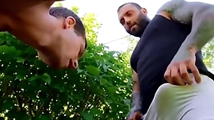 Hot jock (benjamin blue) sucks (markus kages) chunky blarney gets his irritant drilled by crimson - men
