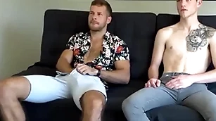 Cocksucked otter barebacks jock not far from doggy at casting