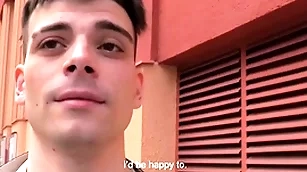 Straight sponger agrees to get fucked secretly in the ass take some cash he mentally ill needs - bigstr
