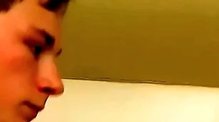 Good in bated breath twink plays in his gumshoe in someone's skin shower solo