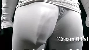 Big unearth white boy solo male mistreat with big white cock plus pov cumshot