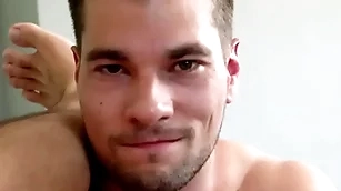 Step fellow-man plus stepbrother gay coition pov