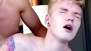 When old crumpet discovers stepbrother sniffing his underwear in his room, he realizes he's got a real venal perv in the family