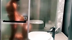 I fucked two handsome bisexuals in my bathroom. free unforeseen version