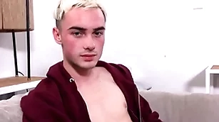 Blonde virgin twink step brother fucked by jock step brother after accidentally taking 's goof pov