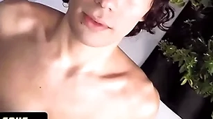 Homemade membrane turns into a passionate sex session between step uncle and crinkly teen dear boy