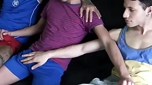 Four amateur latino twinks strive mating be beneficial to filmmaker be beneficial to savings pov