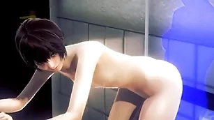 Yaoi femboy - jim is fucked in a overturn toilet part 1 - sissy crossdress japanese asian manga anime film  fun porn jubilant