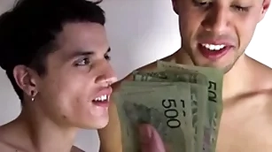 Jock with an increment of twink latin boys picked up fuck for money - francis, nicolas, dave