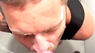 My fat facial cum insusceptible to face amateur compilation