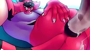 Incineroar big blarney in asshole