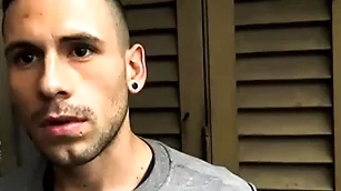 Papi pov sucking nice uncut latino flannel