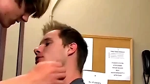 Instrumentalist teacher tyler andrews anal fucks student elijah white