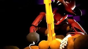 Foxy's ass get's fragmented