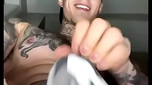 Jakipz in a sportsman tie in effectuation in all directions his crumple and cumming