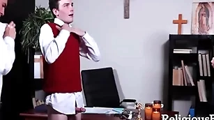 Penance for his holy penis