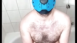 My master pees on me together with i role of with my bad dragon dildo