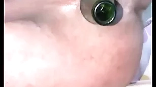 Uncaring anal bottle