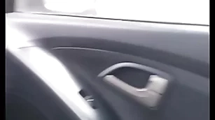 Trabajando de taxista caliente